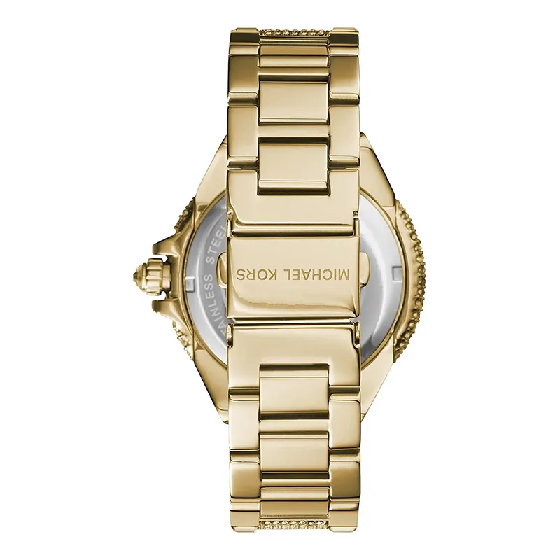 Michael Kors Slim Runway Gold-tone Ladies Watch- MK3803